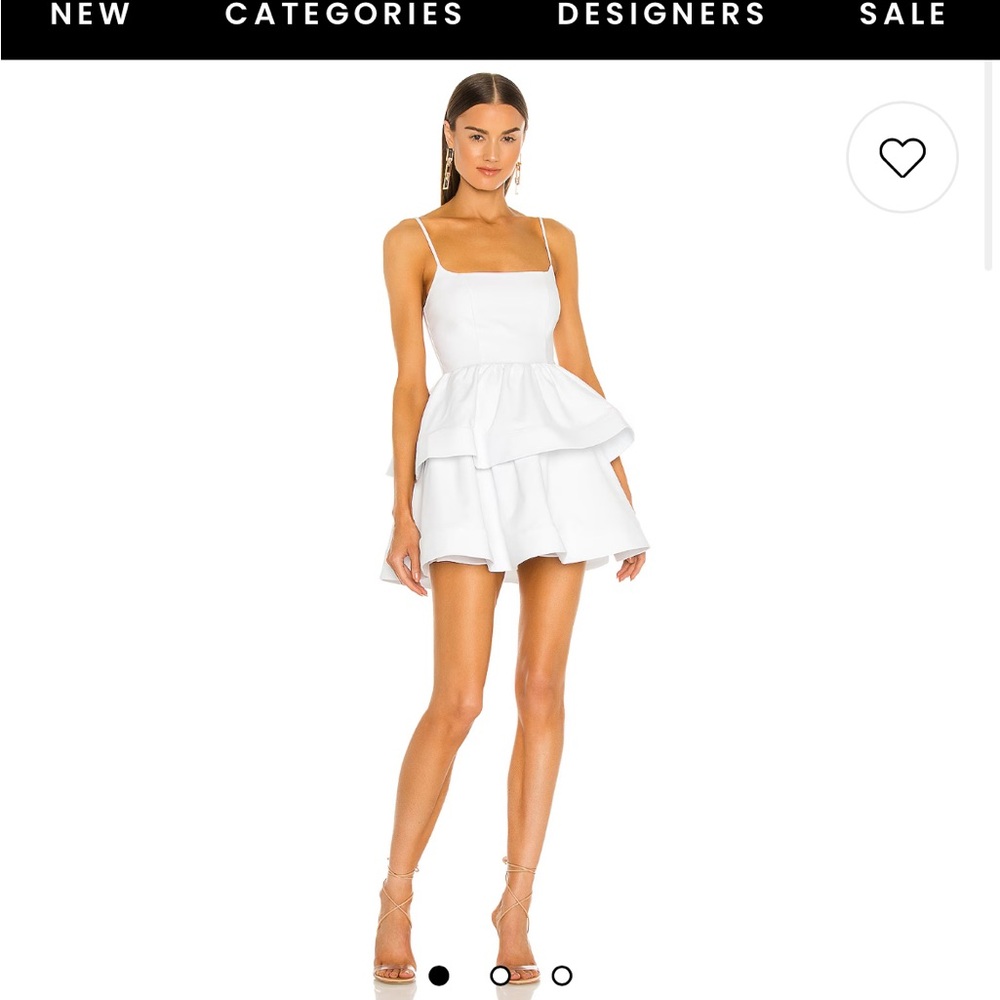 Revolve: NBD Katerina mini Dress White XS